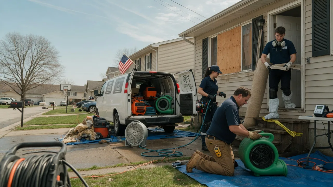 Water Damage Restoration in Modale, IA near me